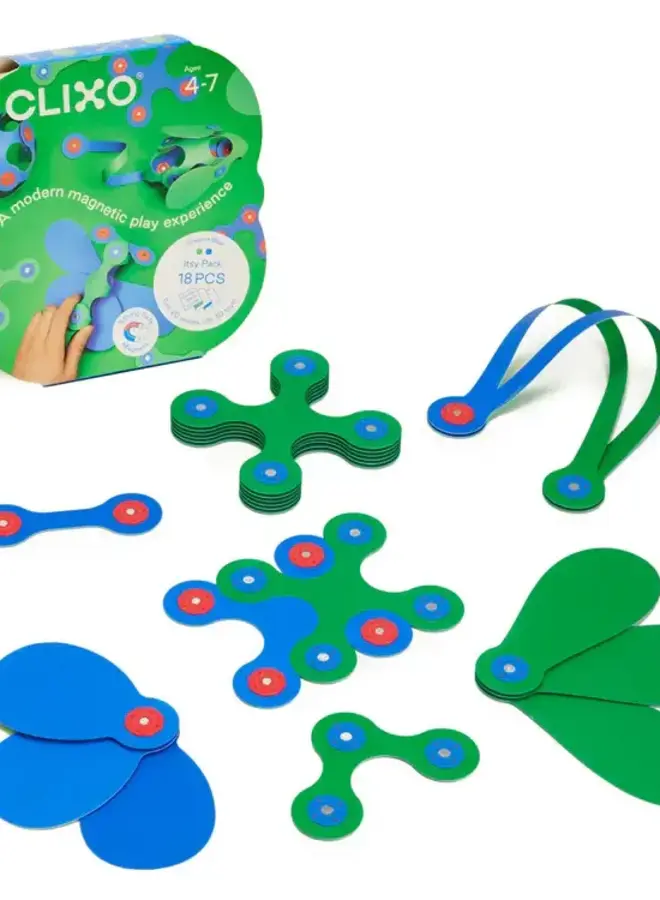 Clixo Itsy Pack - Green / Blue