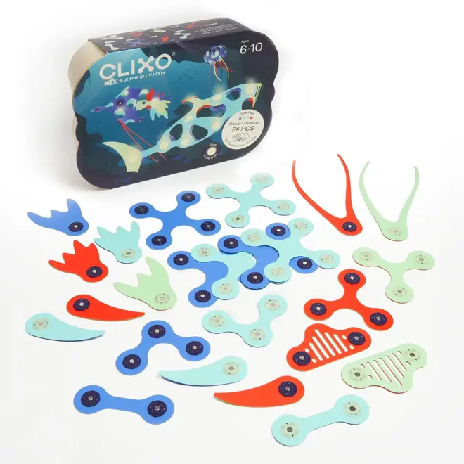 Clixo  Ocean Creatures - Adventure Pack