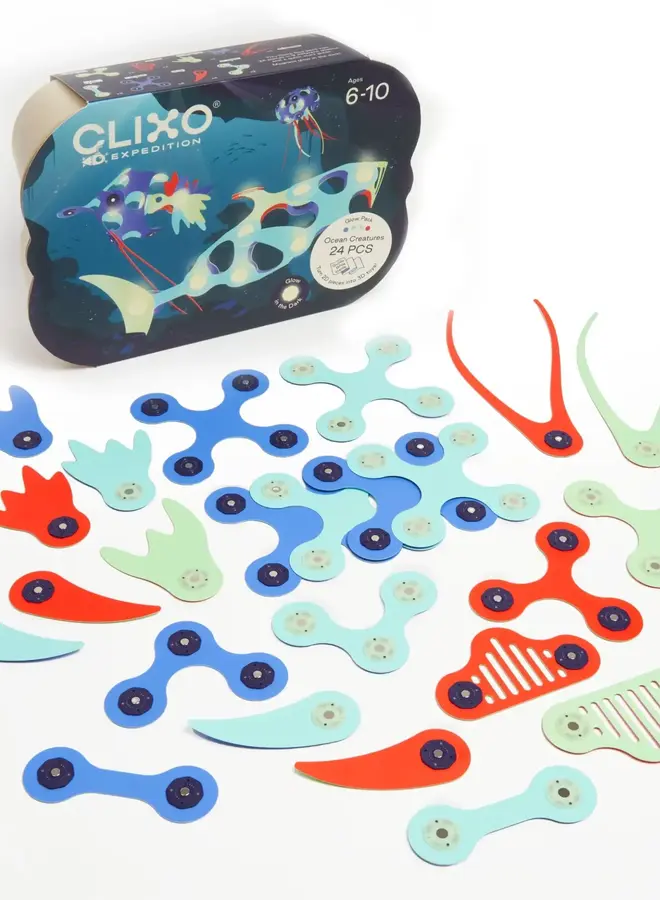Clixo  Ocean Creatures - Adventure Pack