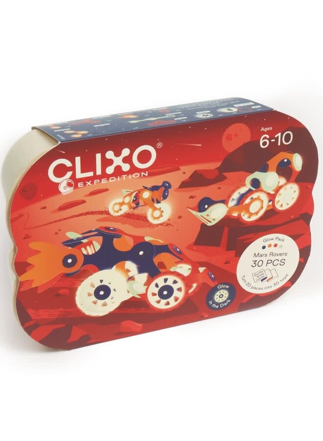Clixo® | Mars Rovers Expediction pack 30 stuks