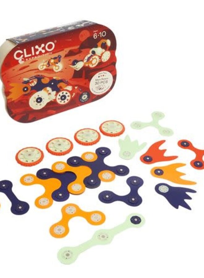 Clixo® | Mars Rovers Expediction pack 30 stuks