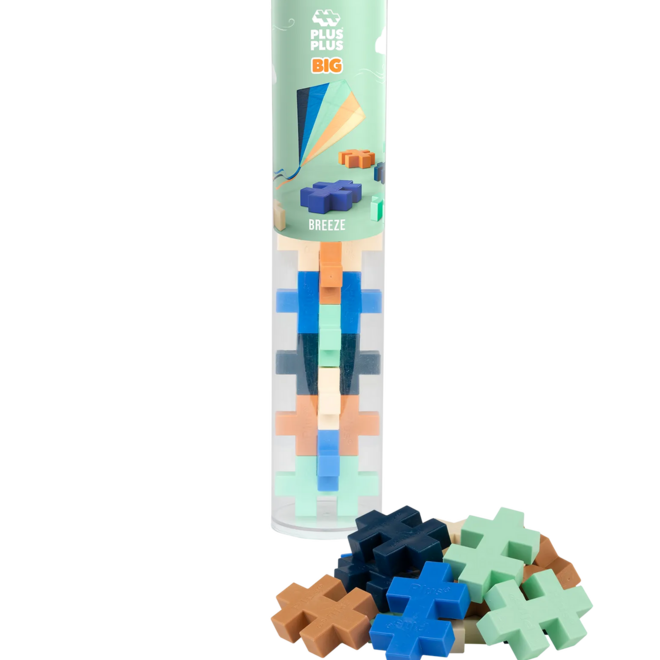 Plus Plus - Tube breeze BIG 15 stuks