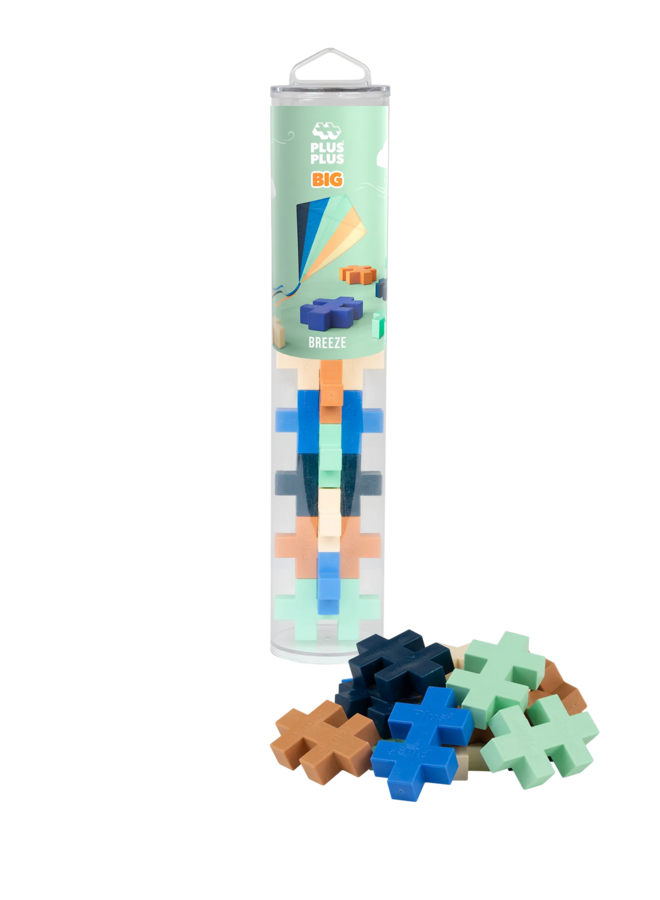 Plus Plus - Tube breeze BIG 15 stuks