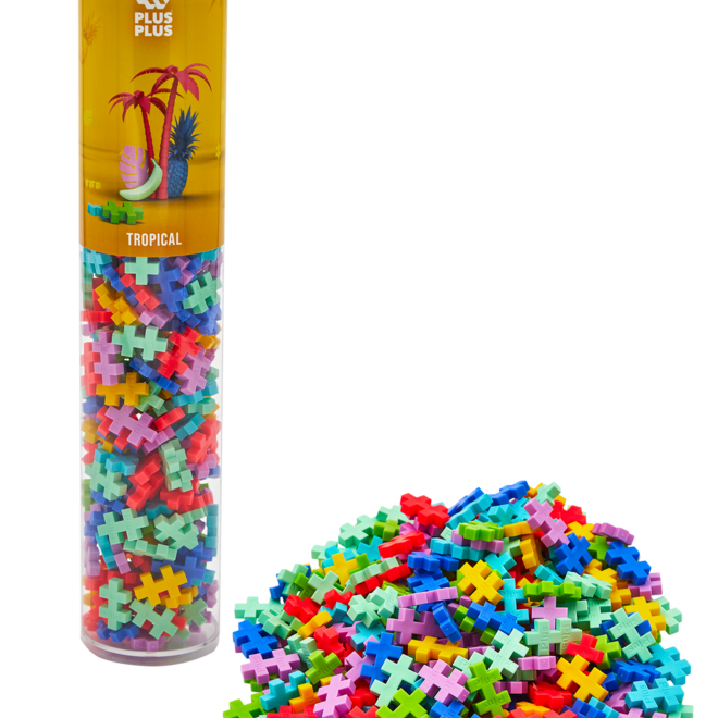 Plus Plus - Tube tropical  240 stuks