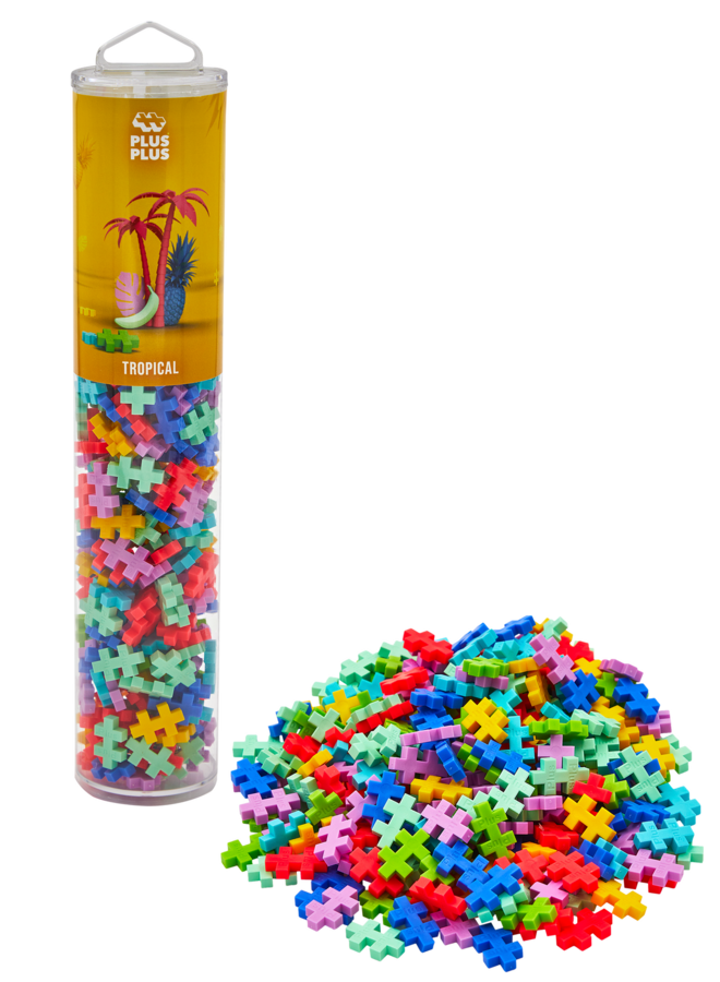 Plus Plus - Tube tropical  240 stuks