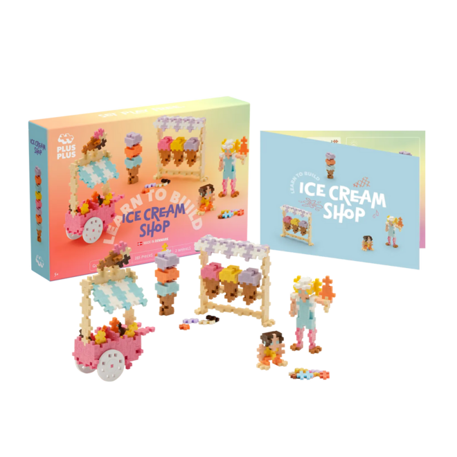 Plus Plus - Learn To Build Ice Cream Shop