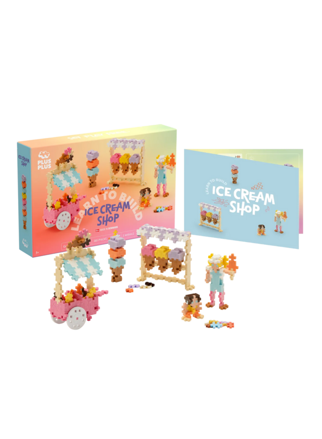 Plus Plus - Learn To Build Ice Cream Shop