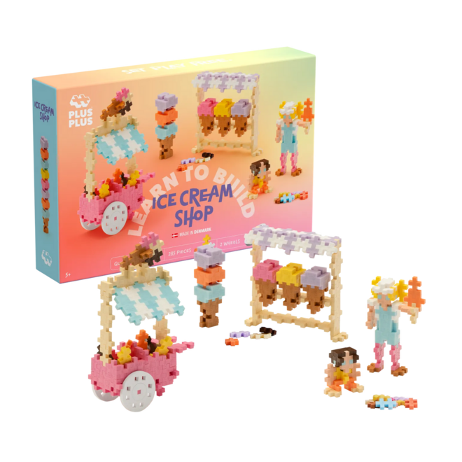 Plus Plus - Learn To Build Ice Cream Shop