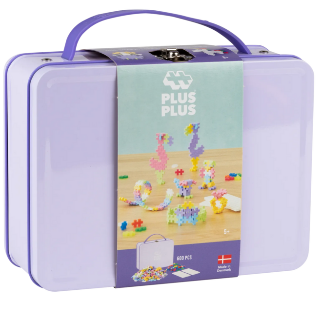 Plus Plus - Reiskoffer pastel 600 stuks