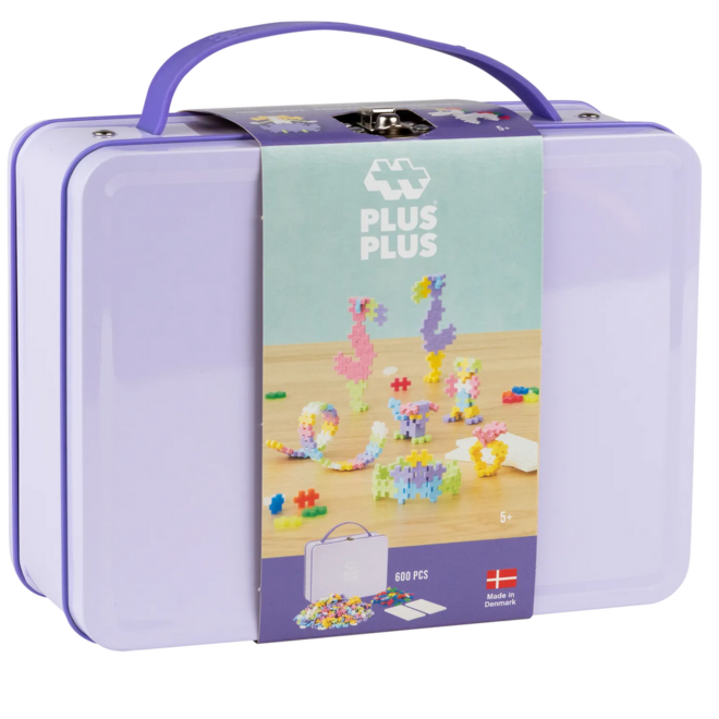 Plus Plus - Reiskoffer pastel 600 stuks