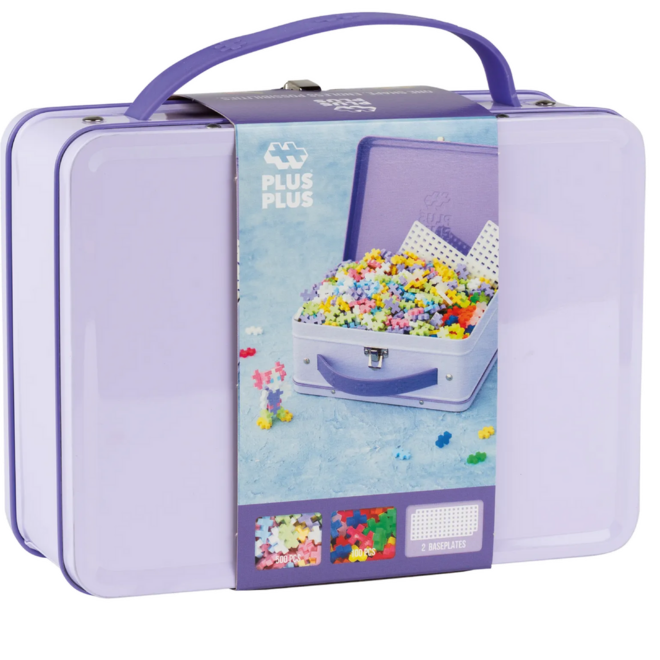 Plus Plus - Reiskoffer pastel 600 stuks