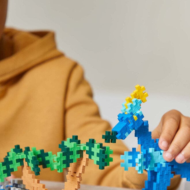 Plus Plus - Learn to Build dino`s 600 stuks