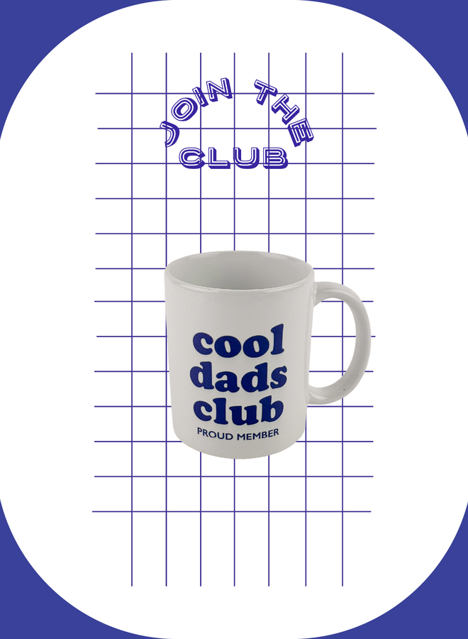 Join The Club - Mug 'Cool dads club' blue