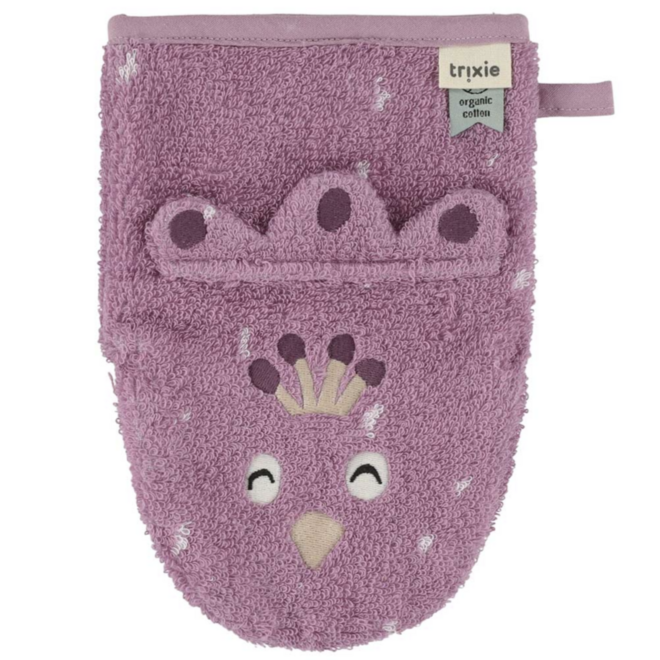Trixie - Washandjes 2 pack - Mrs Cat Mrs Peacock