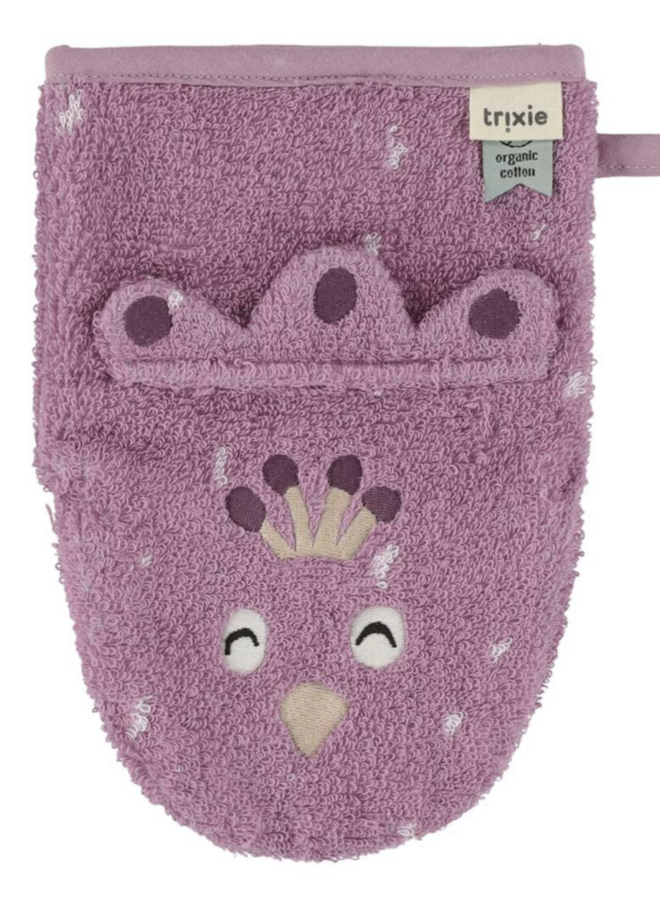 Trixie - Washandjes 2 pack - Mrs Cat Mrs Peacock