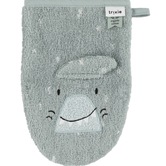 Trixie - Washandjes 2 pack - Mr. Shark - Mr. Dino