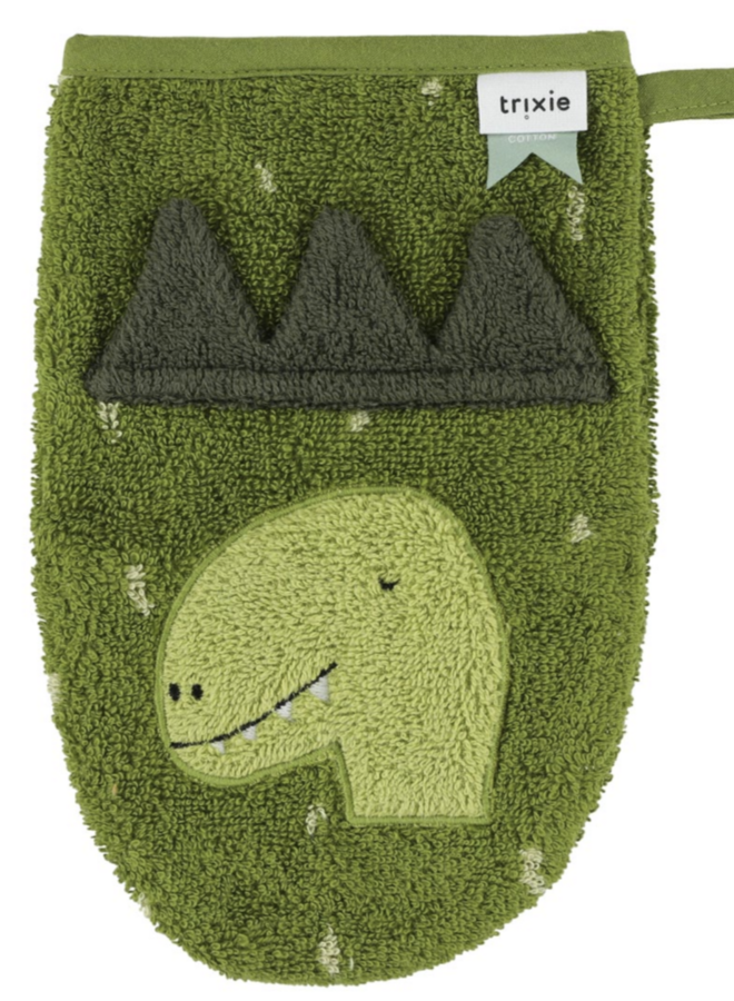 Trixie - Washandjes 2 pack - Mr. Shark - Mr. Dino