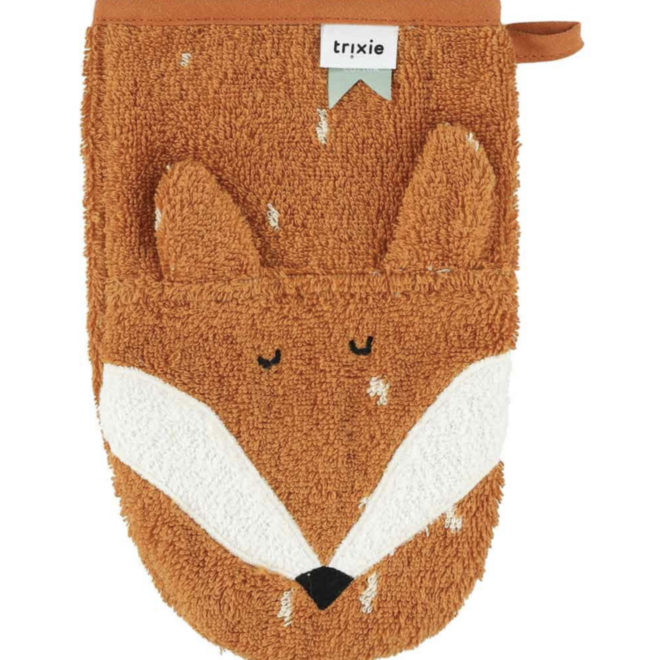 Trixie - Washandjes 2 pack - Mr. Lion - Mr. Fox