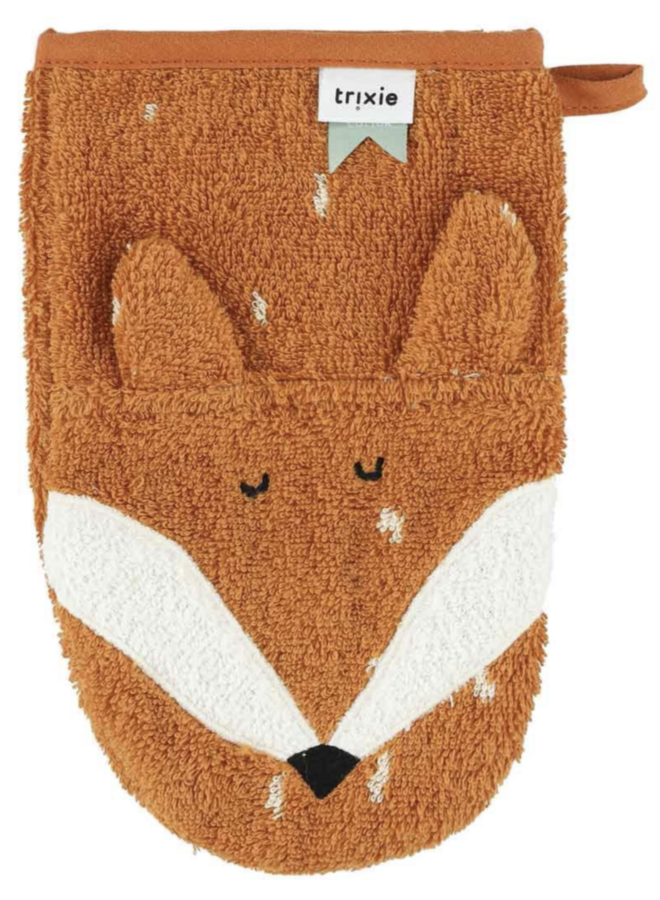 Trixie - Washandjes 2 pack - Mr. Lion - Mr. Fox
