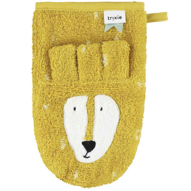 Trixie - Washandjes 2 pack - Mr. Lion - Mr. Fox