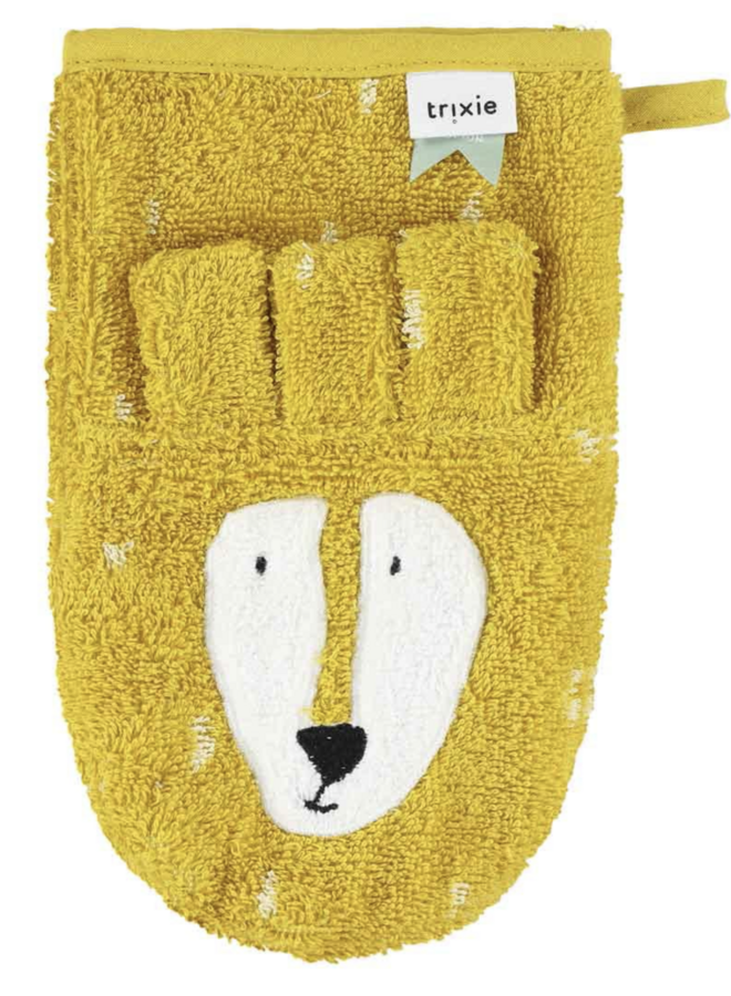 Trixie - Washandjes 2 pack - Mr. Lion - Mr. Fox