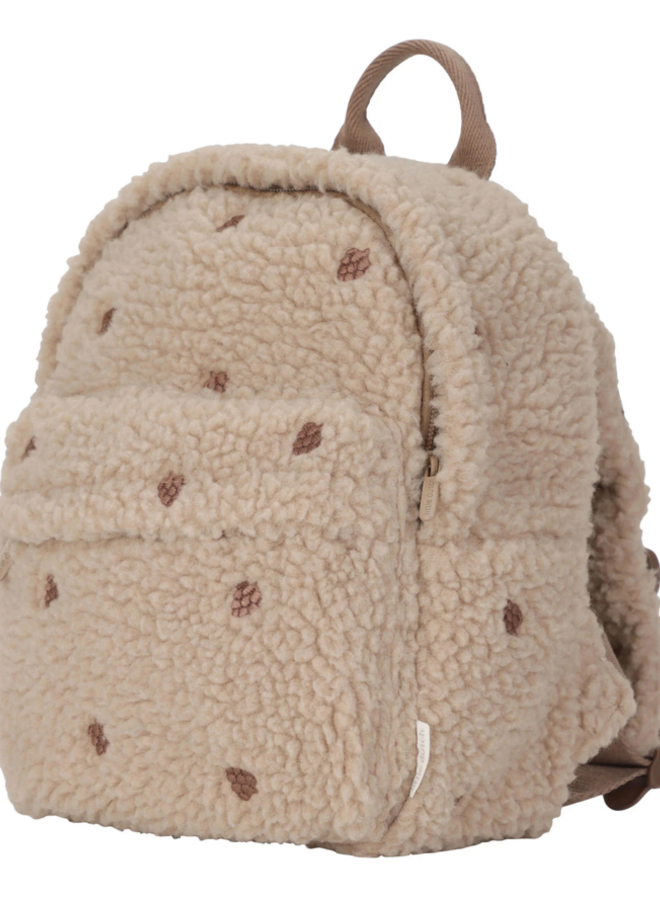 Little Dutch - Teddy Backpack Taupe