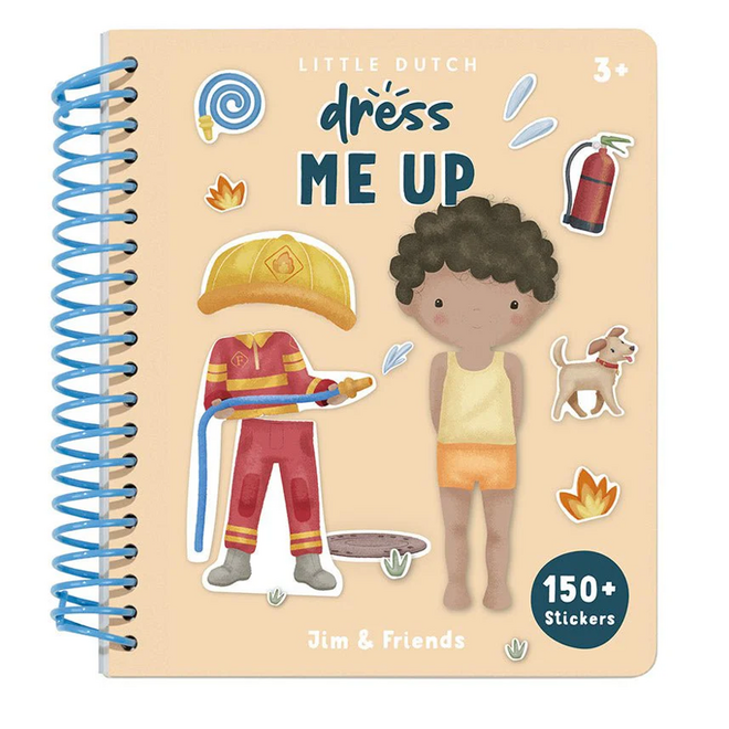 Little Dutch - Dress me up book Jim & Friends