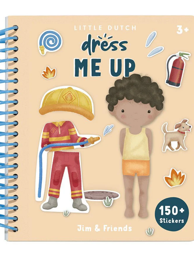 Little Dutch - Dress me up book Jim & Friends