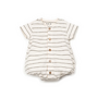 Play Up - Striped rib flamé jumpsuit Sew