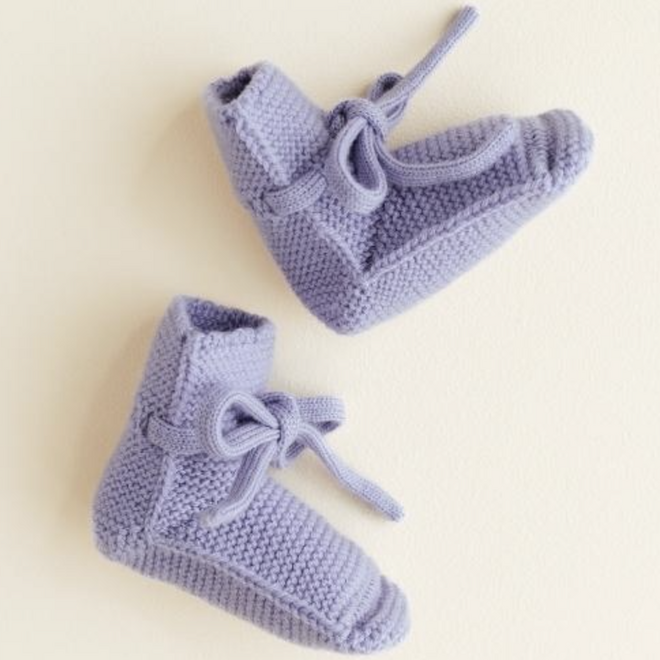 HVID - Booties - Lilac (0-9 months)