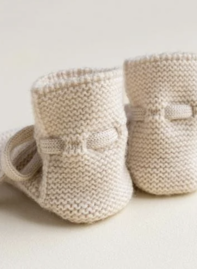 HVID - Booties - Cream (0-9 months)