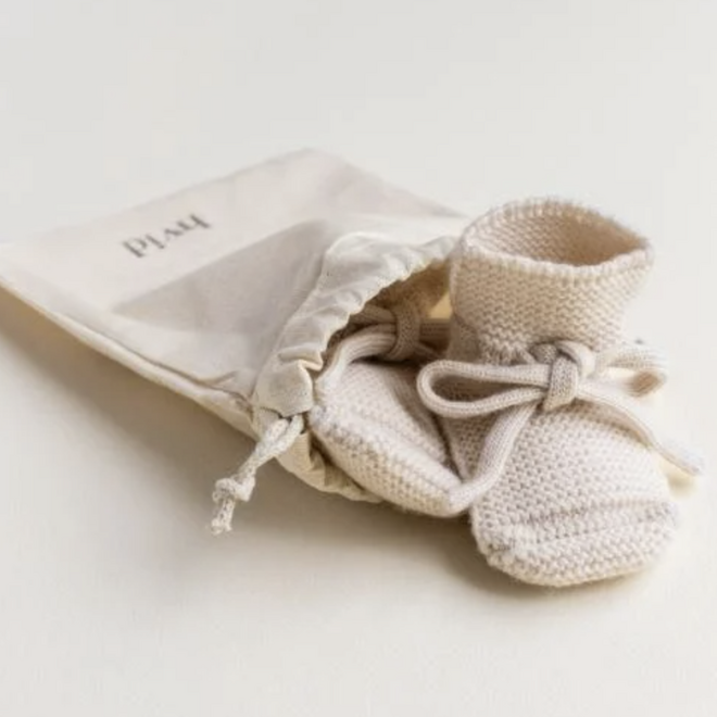 HVID - Booties - Cream (0-9 months)