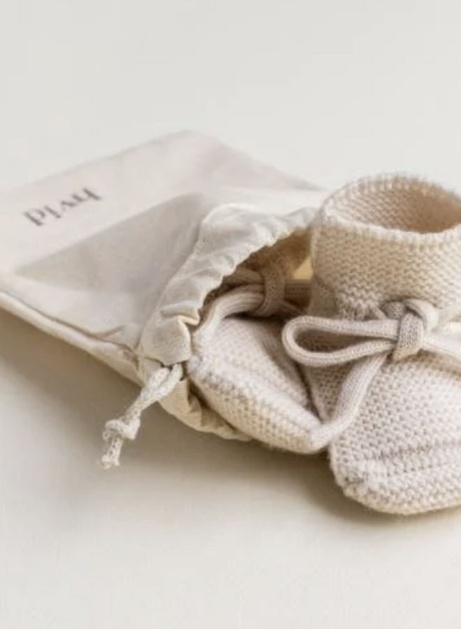 HVID - Booties - Cream (0-9 months)