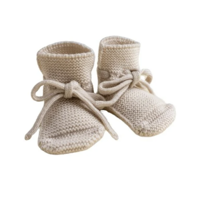 HVID - Booties - Cream (0-9 months)
