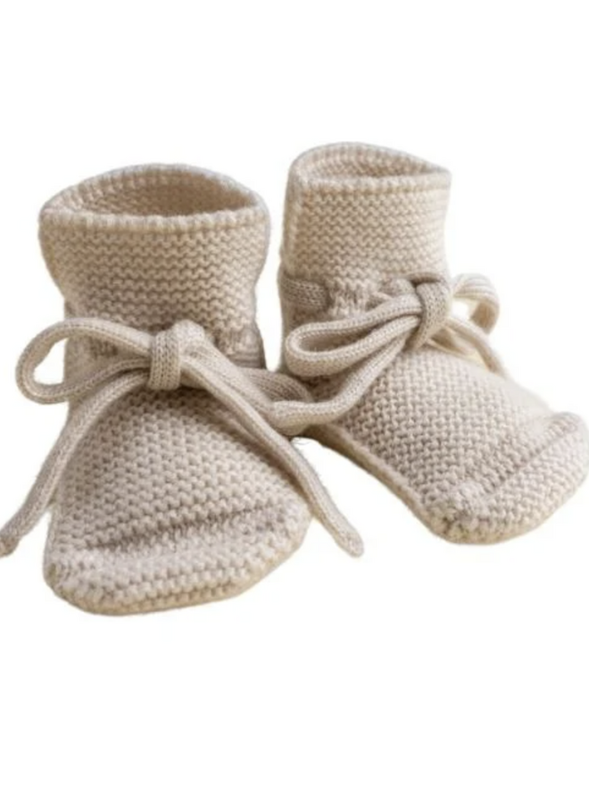 HVID - Booties - Cream (0-9 months)