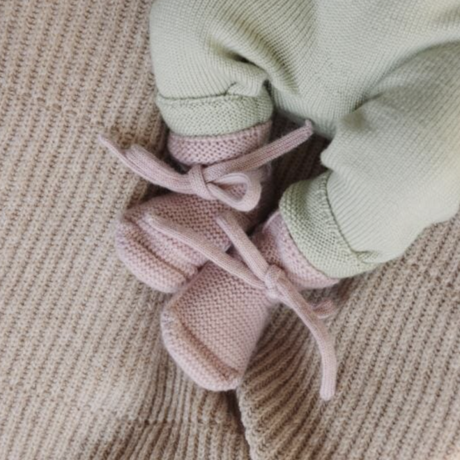 HVID - Booties - Powder (0-9 months)
