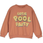 Lötiekids - Sweatshirt Pool party/Papaya