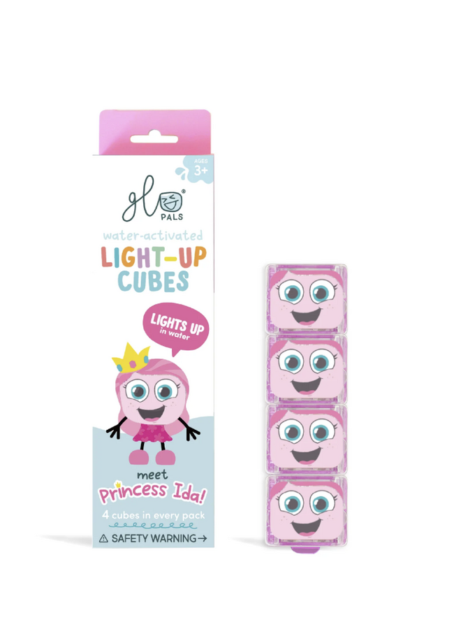 Glopals light up cubes 4pc Princess Ida