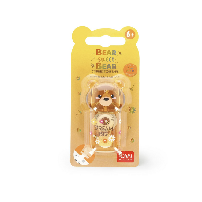 Legami Sweet bear Correction tape Teddy bear
