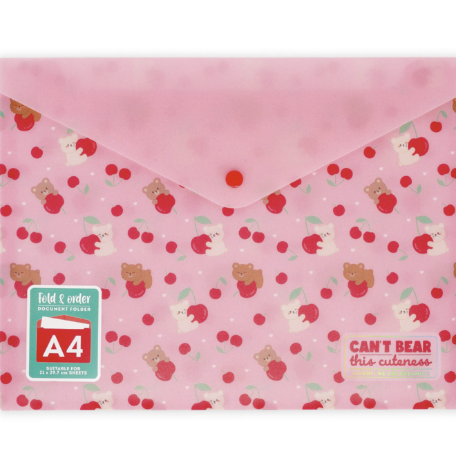 Legami Fold & order - Document folder Teddy bear