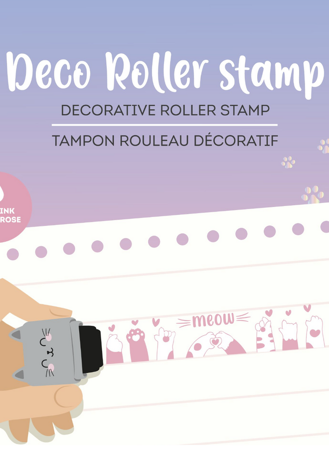 Legami Deco roller stamp Kitty