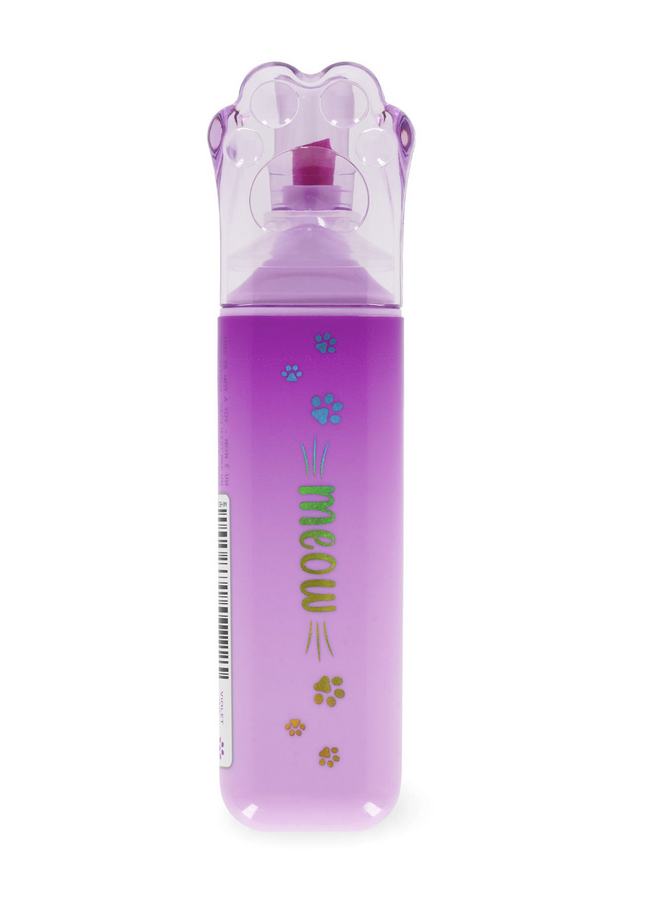 Legami Meow highlighter Kitty Violet