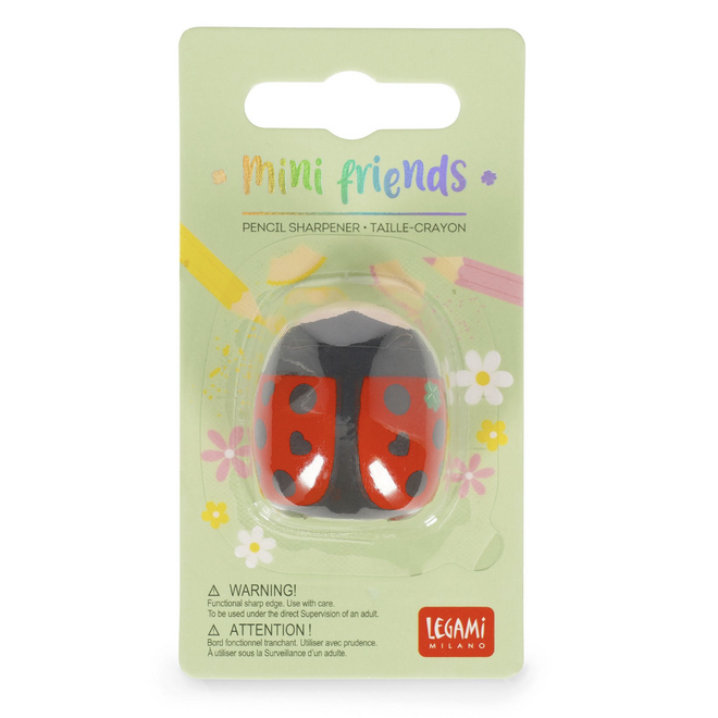 Legami - Mini friends Pencil sharpener Ladybug