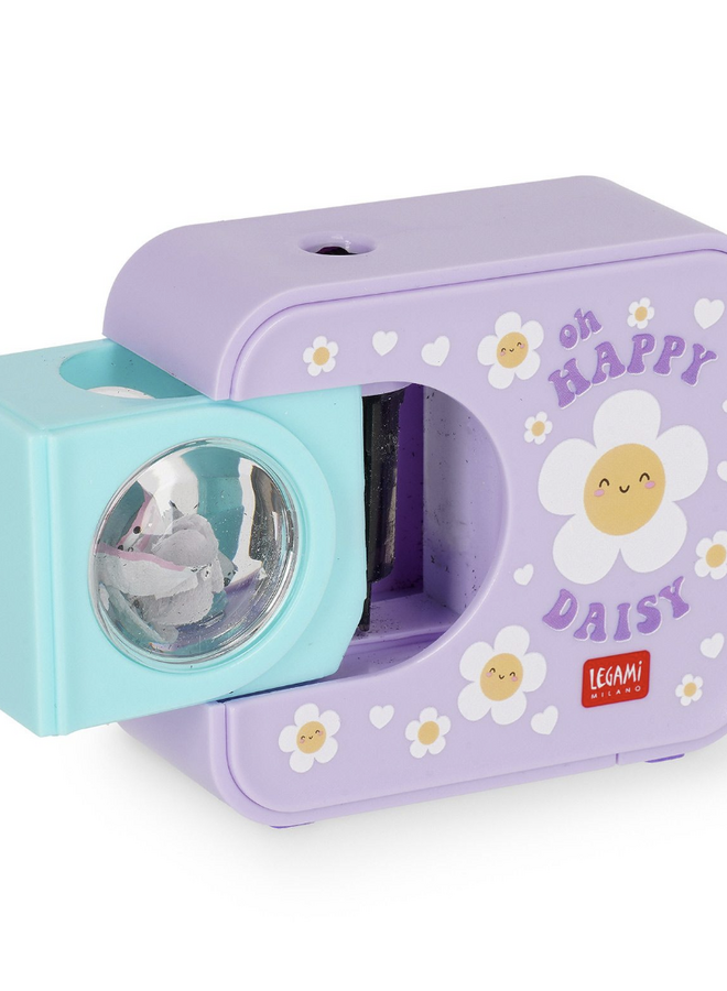 Legami - Top of the tip Electric pencil sharpener Daisy