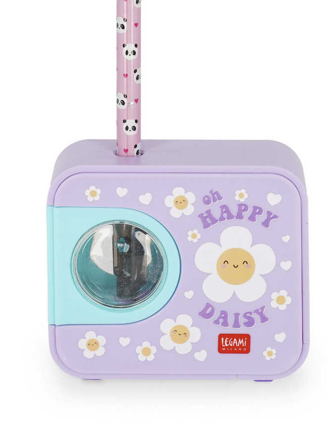 Legami - Top of the tip Electric pencil sharpener Daisy