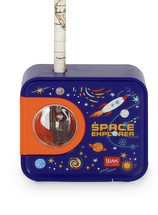 Legami - Top of the tip Electric pencil sharpener Space
