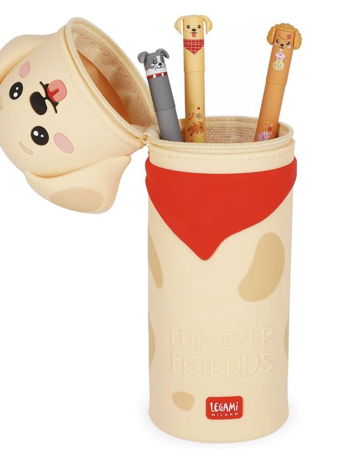 Legami Kawaii - 2 in 1 pencil case Golden