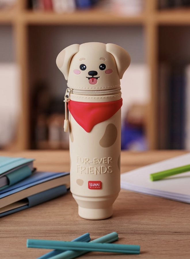 Legami Kawaii - 2 in 1 pencil case Golden