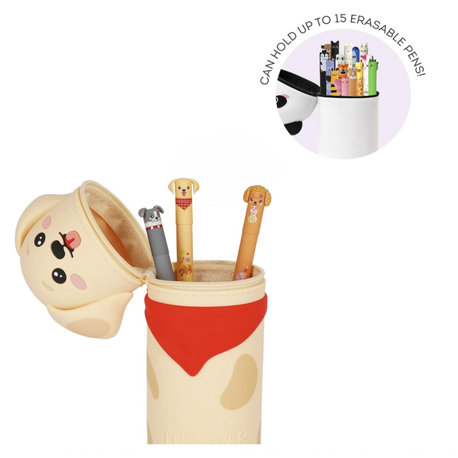 Legami Kawaii - 2 in 1 pencil case Golden