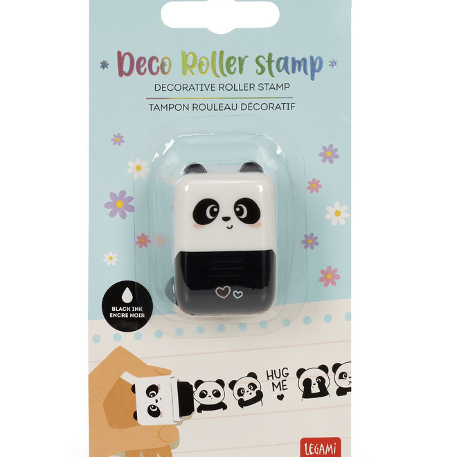 Legami Deco roller stamp Panda